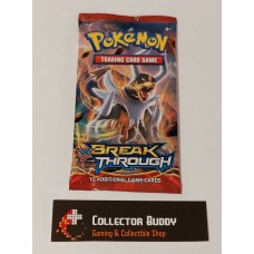 Pokemon XY Break Through - 1 Factory Sealed Booster Pack of 10 Cards TGC